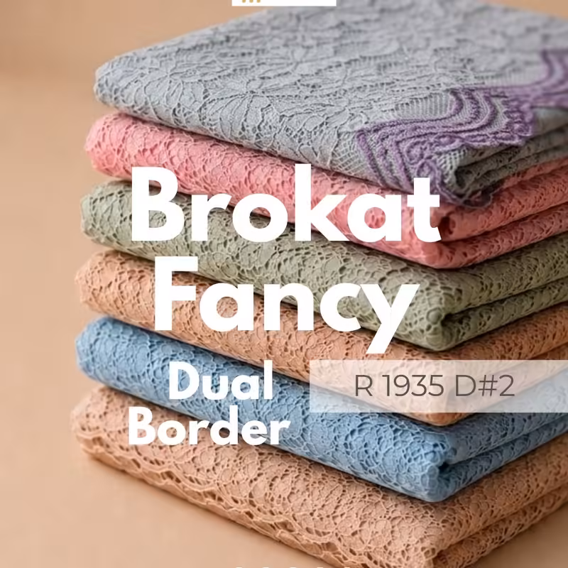 Brokat Fancy Dual Border R 1935 D#2