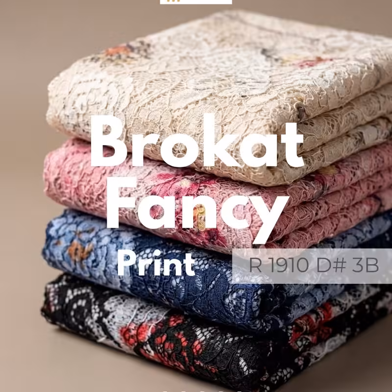 Brokat Fancy Print R 1910 D#3B