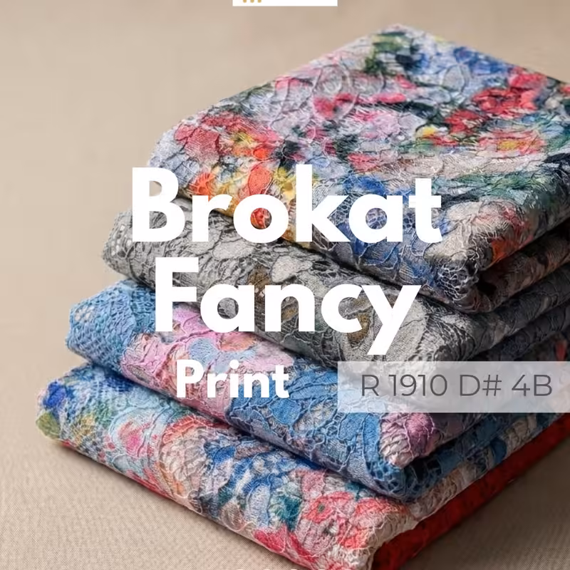 Brokat Fancy Print R 1910 D#4B