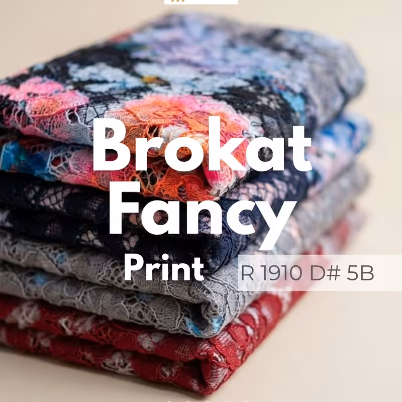 Brokat Fancy Print R 1910 D#5B