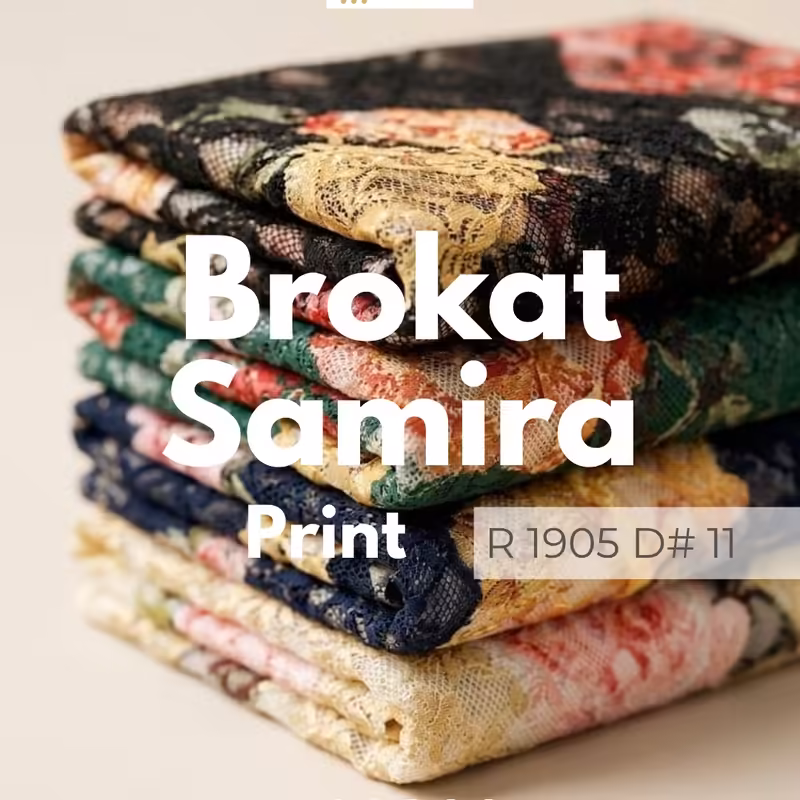Home 6 Brokat Samira Print R 1905 D#11