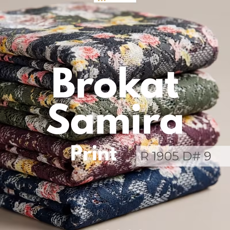Brokat Samira Print R 1905 D#9