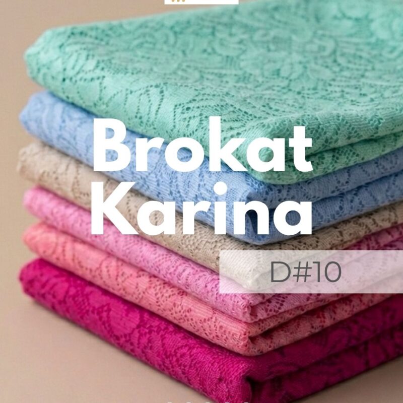 Home 6 Kain Brokat Karina D10