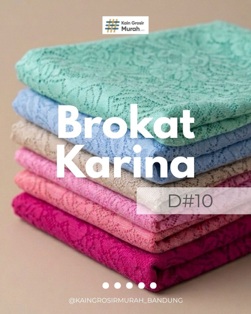 Kain Brokat Karina D10