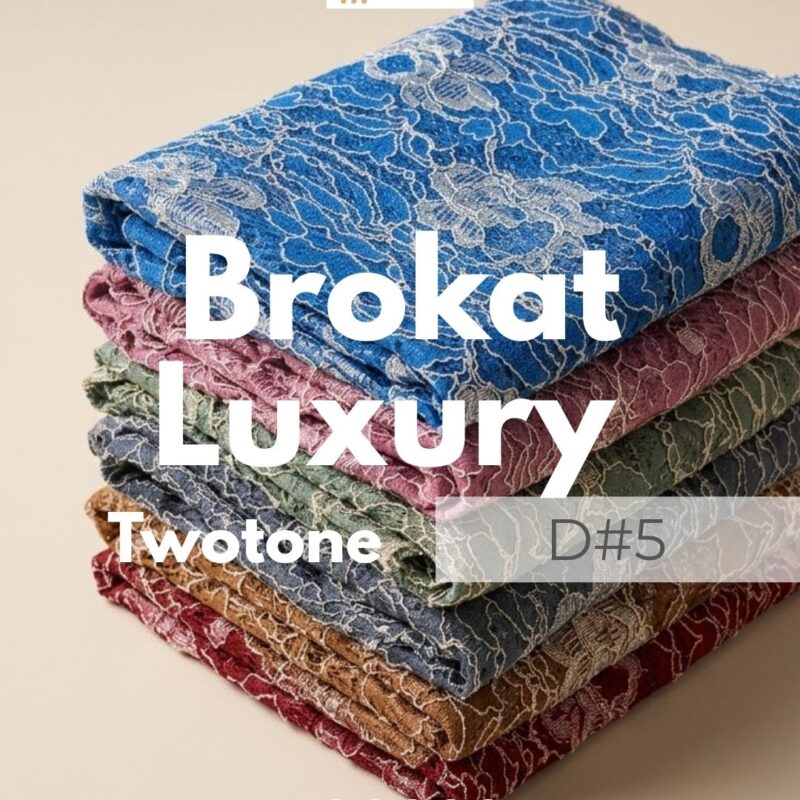 Kain Brokat Luxury Twotone D#5